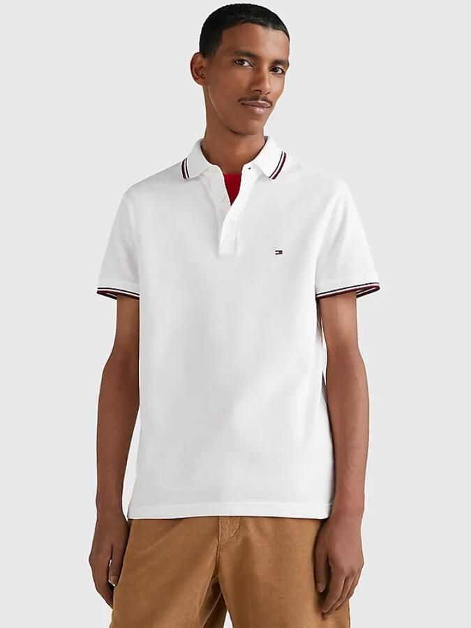 Tommy Hilfiger Witte poloshirt met korte mouwen White Heren - Foto 6