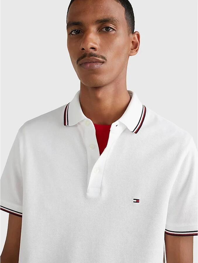Tommy Hilfiger Witte poloshirt met korte mouwen White Heren - Foto 5