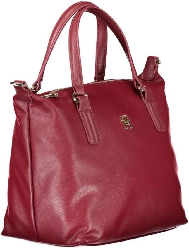 Tommy Hilfiger Polyester Handtas met Verstelbare Handvatten en Schouderband Pink Dames - Foto 3