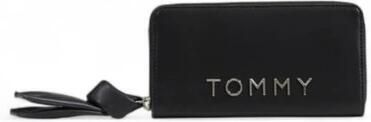Tommy Hilfiger Grote Opvallende Portemonnee Herfst Winter Collectie Black Dames - Foto 4