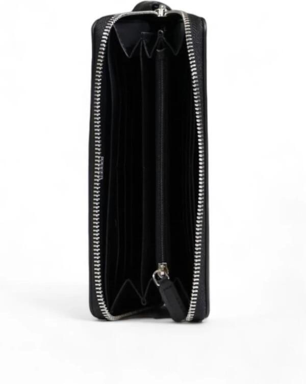 Tommy Hilfiger Grote Opvallende Portemonnee Herfst Winter Collectie Black Dames