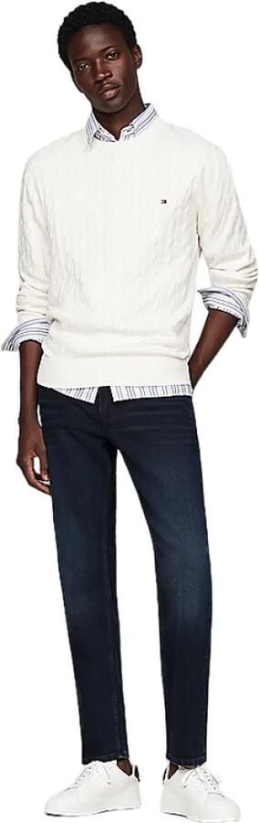 Tommy Hilfiger Retro-geïnspireerde Chain Knit Sweatshirt Room White Heren - Foto 3