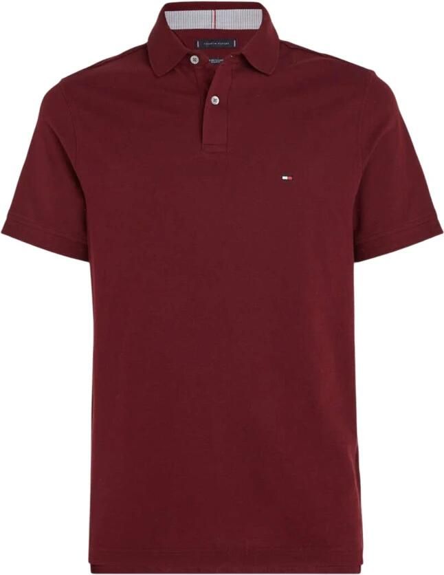 Tommy Hilfiger Rode Polo Shirt met Iconisch Logo Borduurwerk Red Heren - Foto 3