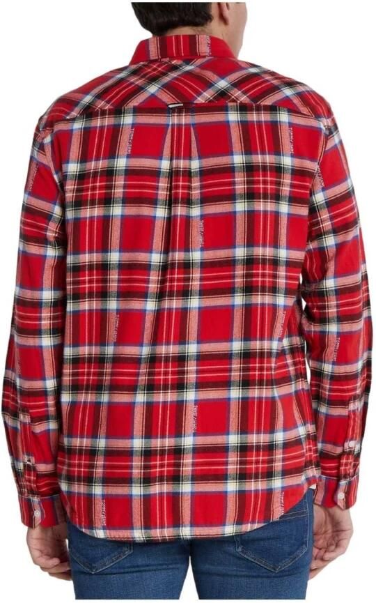 Tommy Hilfiger Rood geruite overhemd met lange mouwen voor heren Meerkleurig Heren - Foto 2