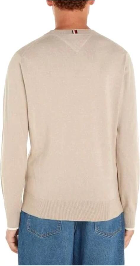 Tommy Hilfiger Trui met ronde hals MOULINE ORGANIC COTTON C NECK