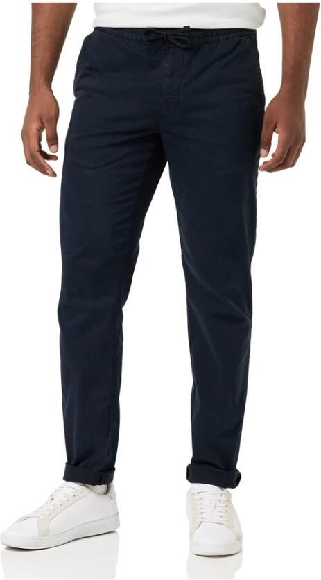 TOMMY HILFIGER Heren Broeken Chelsea Satin Gmd Donkerblauw - Foto 7