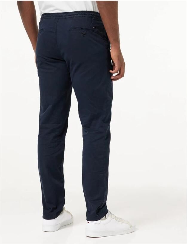 TOMMY HILFIGER Heren Broeken Chelsea Satin Gmd Donkerblauw - Foto 6