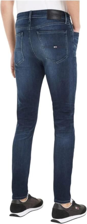 Tommy Hilfiger Stijlvolle Donkerblauwe Skinny Fit Jeans Blue Heren - Foto 2