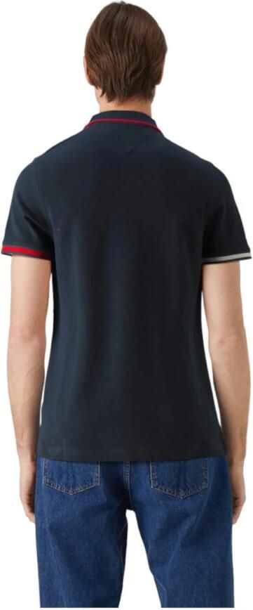 Tommy Jeans Geborduurd logo biologisch katoenen polo Blue Heren - Foto 2