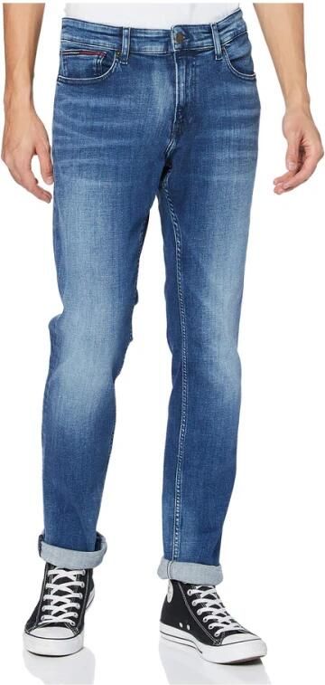 Tommy Jeans slim fit jeans Scanton 1a5 dynamic jacob mid blue - Foto 18