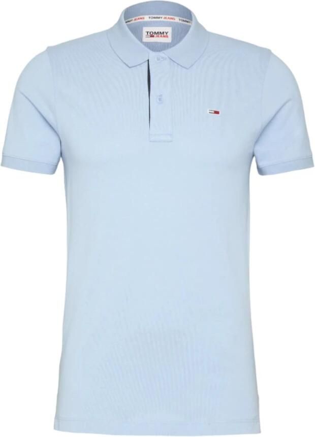 Tommy Hilfiger Slim Fit Moderne Polo Shirt Blue Heren - Foto 3