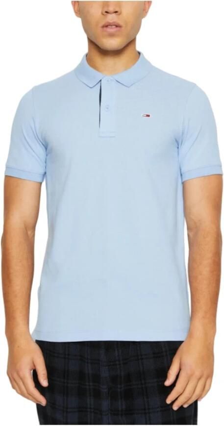 Tommy Hilfiger Slim Fit Moderne Polo Shirt Blue Heren