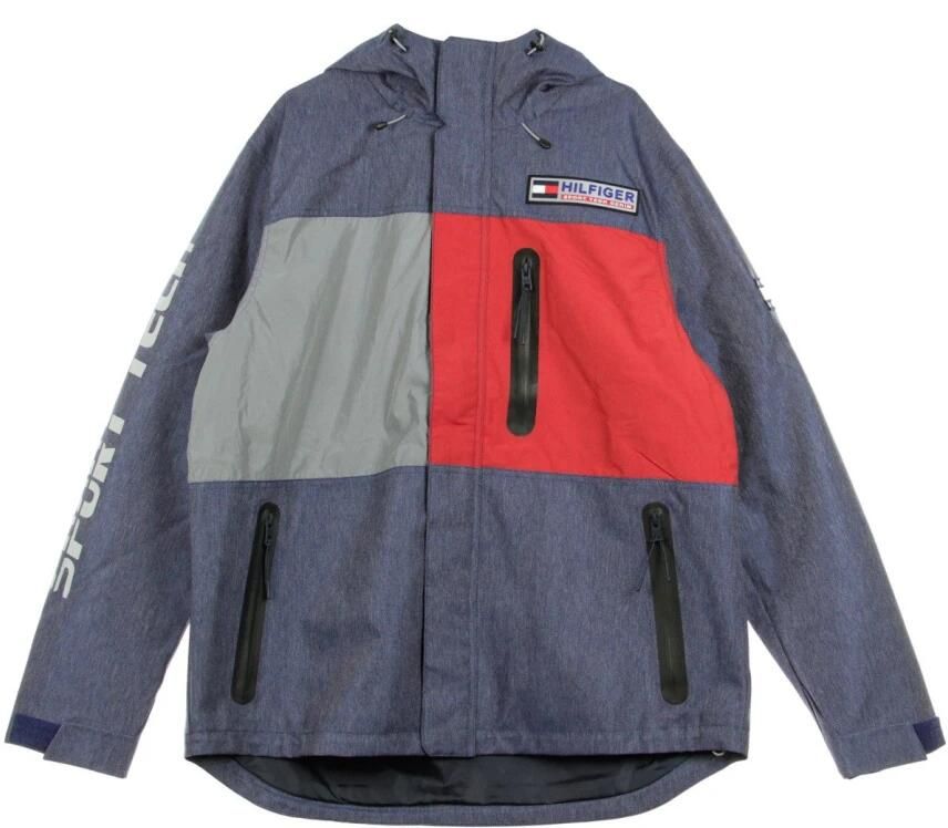 Tommy Hilfiger Sport Tech Denim Jack voor Heren Multicolor Heren - Foto 3