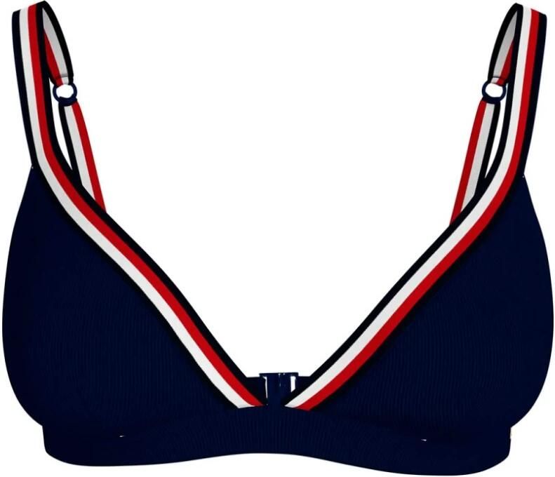 Tommy Hilfiger Swimwear Triangel-bikinitop TRIANGLE RP met ribstructuur - Foto 4