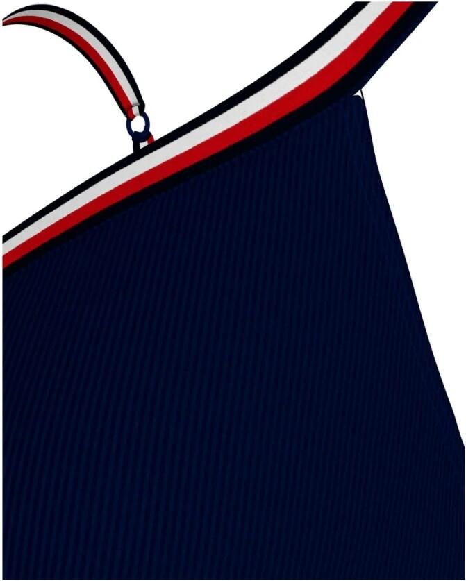 Tommy Hilfiger Swimwear Triangel-bikinitop TRIANGLE RP met ribstructuur