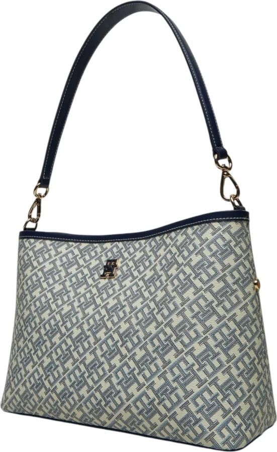 Tommy Hilfiger Klassieke Polyurethaan Handtas voor Vrouwen Blue Dames - Foto 2