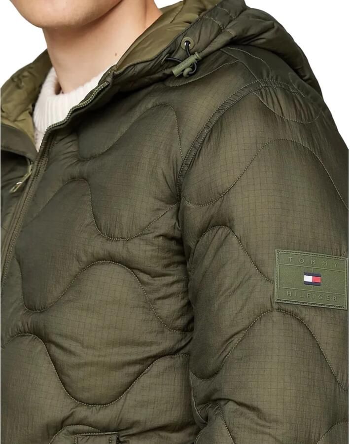 Tommy Hilfiger Stijlvolle Jas RBN Green Heren