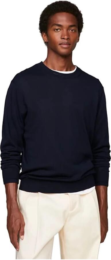 Tommy Hilfiger Sweatshirt met structuurmotief model 'TRIANGLE' - Foto 3