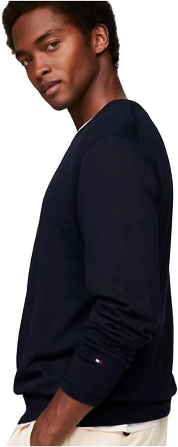 Tommy Hilfiger Sweatshirt met structuurmotief model 'TRIANGLE' - Foto 4