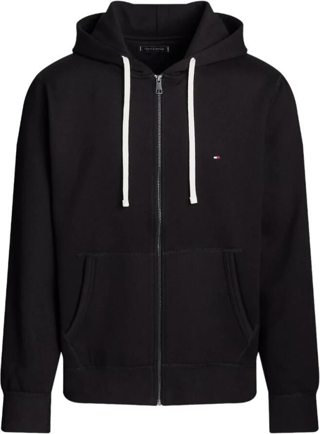 TOMMY HILFIGER Heren Truien & Vesten Essential Fleece Zip Through Zwart - Foto 3