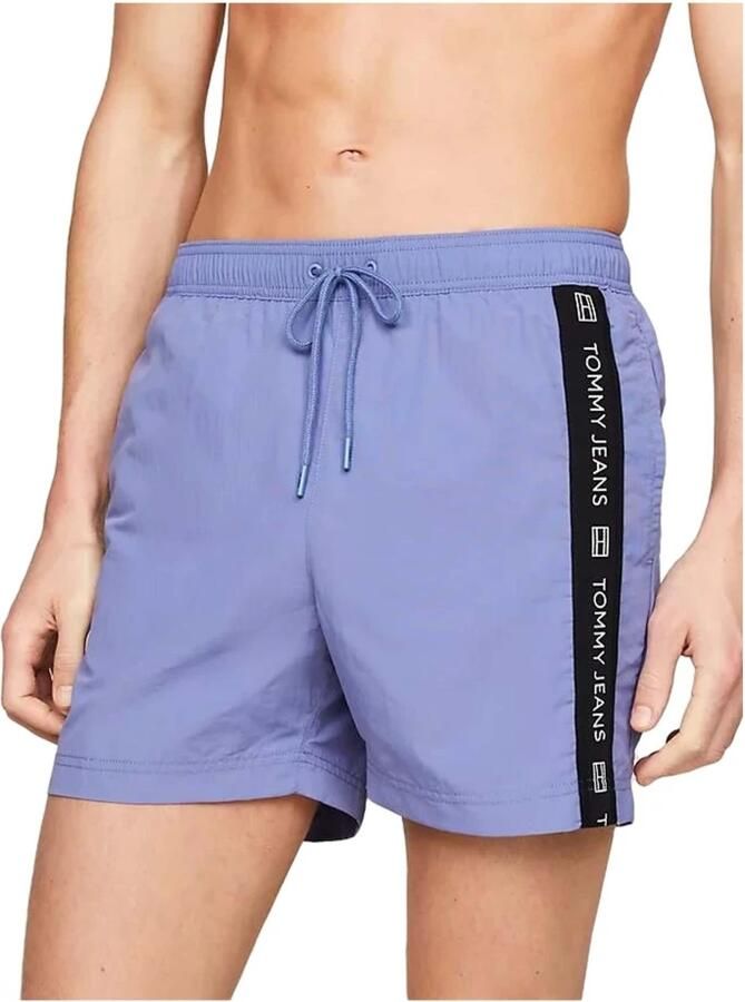 TOMMY HILFIGER UNDERWEAR Tommy Hilfiger Heren Zwembroeken Sf Medium Drawstring Side Tape Blauw - Foto 2