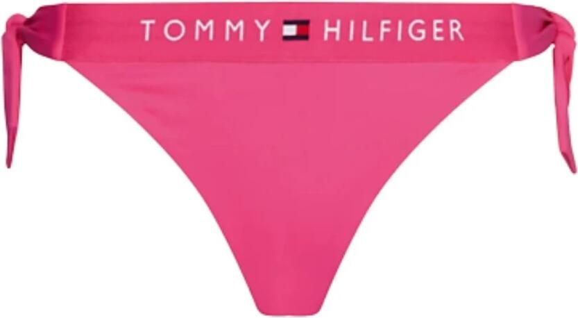 Tommy Hilfiger Swimwear Bikinibroekje TH SIDE TIE CHEEKY BIKINI met tommy hilfiger-branding - Foto 3