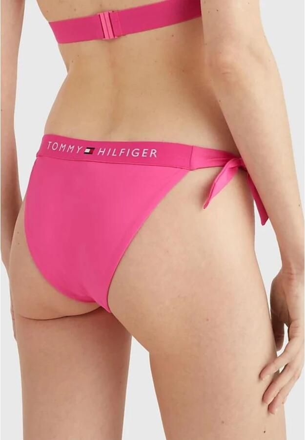 Tommy Hilfiger Swimwear Bikinibroekje TH SIDE TIE CHEEKY BIKINI met tommy hilfiger-branding - Foto 2