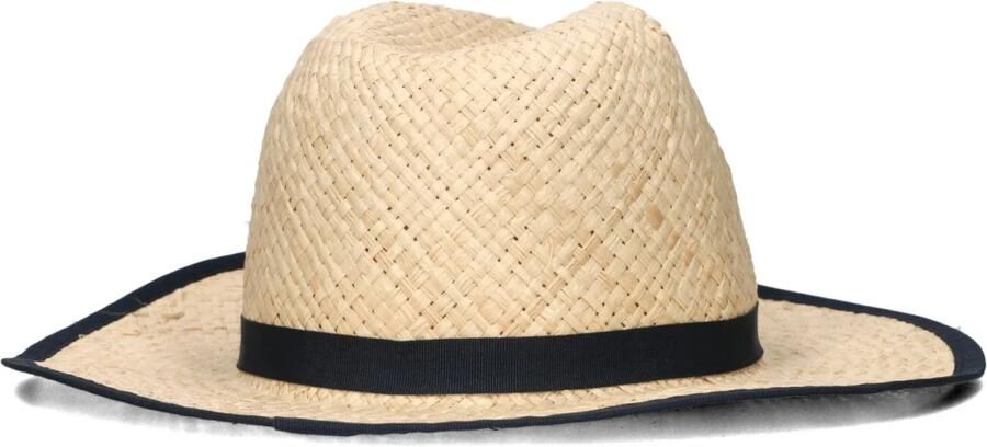 Tommy Hilfiger Strand Zomer Stro Fedora Hoed Beige Dames - Foto 2