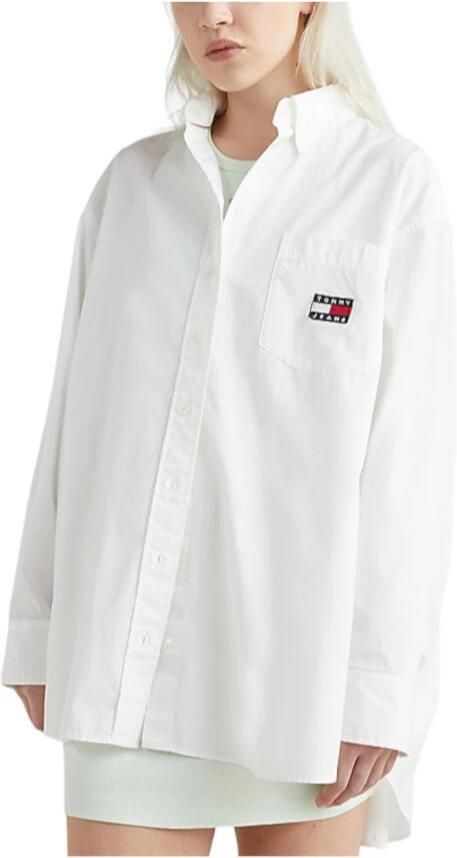 TOMMY JEANS Overhemdblouse TJW SUPER OVERSIZED SHIRT met borstzak en button-downkraag - Foto 3