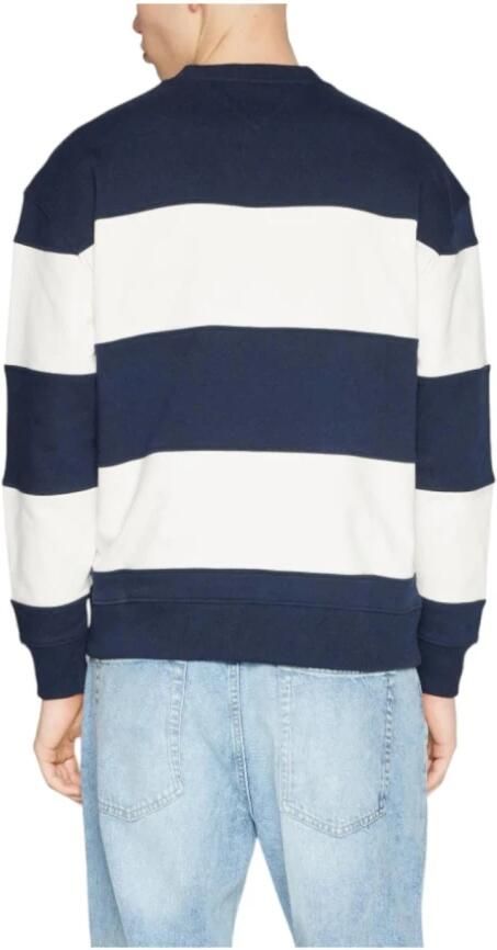 Tommy Hilfiger Moderne Cut & Sew Letter Sweatshirt Blue Heren - Foto 2