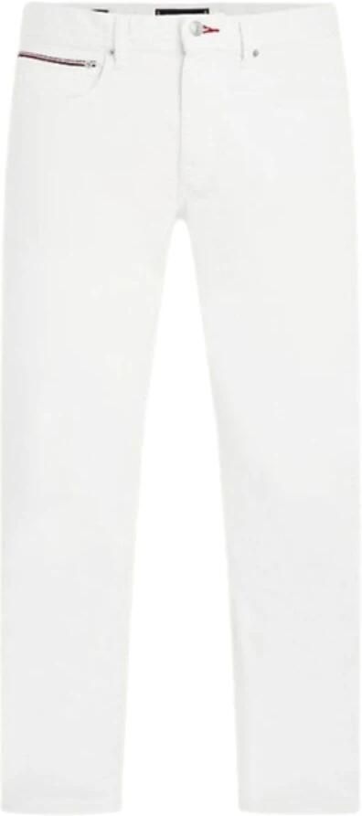 Tommy Hilfiger Witte Slim Fit Jeans Tapered Houston Pstr Gale White - Foto 8