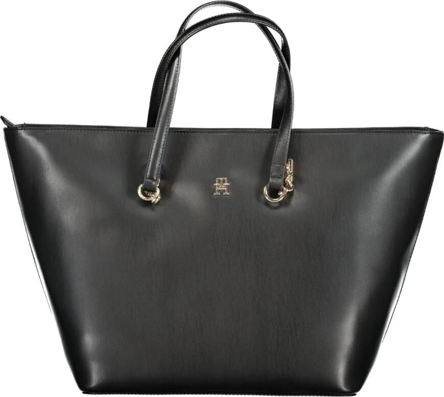 Tommy Hilfiger Stijlvolle Tote Tas Lente Zomer Collectie Black Dames - Foto 2