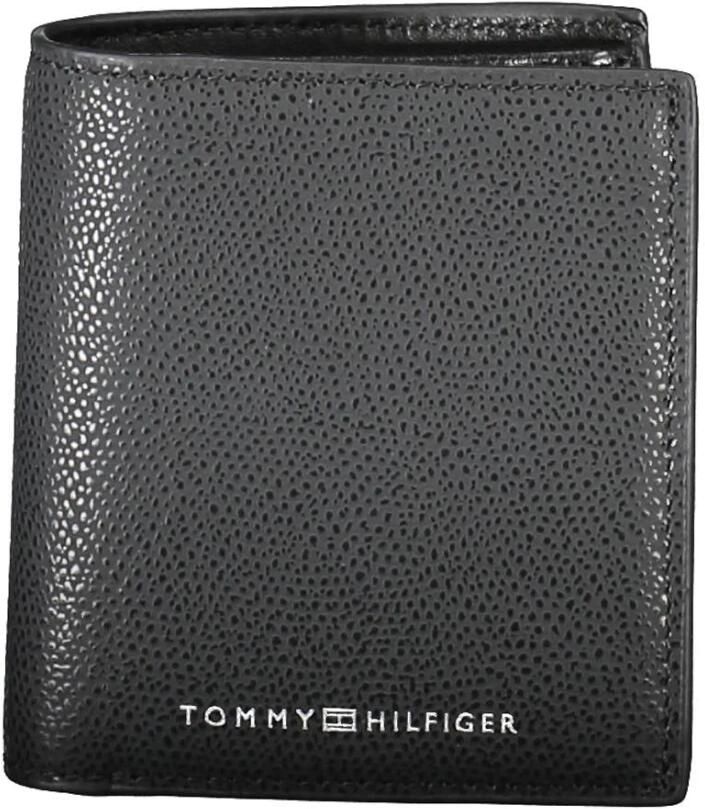 Tommy Hilfiger Portemonnee Lederen tweevoudige portemonnee met RFID-blokker en muntzakje - Foto 3