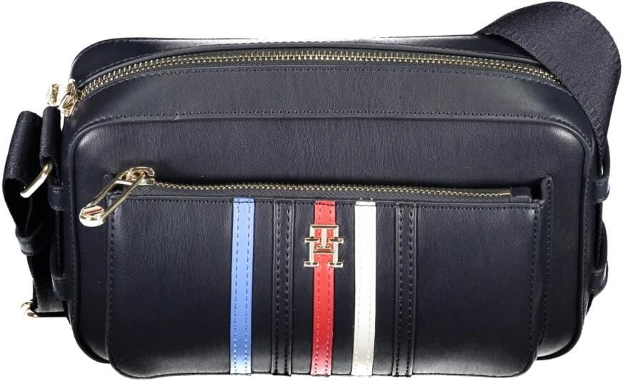 Tommy Hilfiger Blauwe Verstelbare Schoudertas met Rits Blue Heren - Foto 3