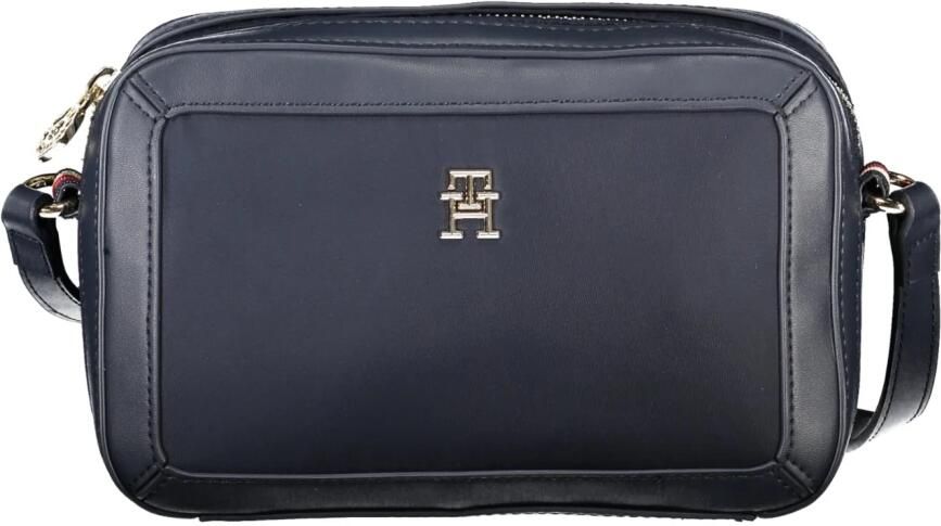 Tommy Hilfiger Stijlvolle Schoudertas met Rits Sluiting Blue Dames - Foto 2
