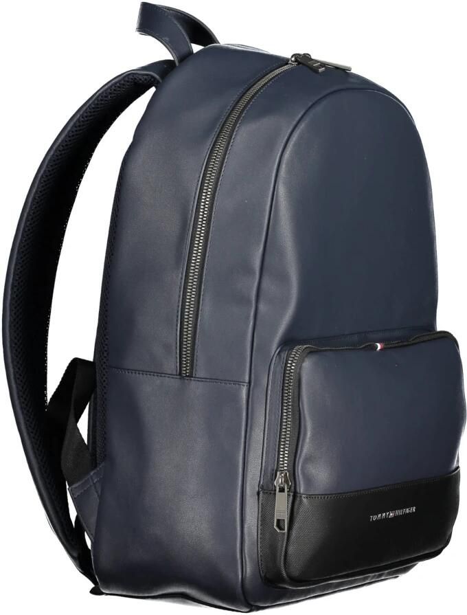 Tommy Hilfiger Rugzak Polyethyleen rugzak met Lap-top compartiment en logoprint