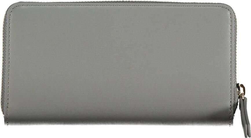 Tommy Hilfiger Damesportemonnee Grijs Contrast Rits Logo Gray Dames - Foto 3