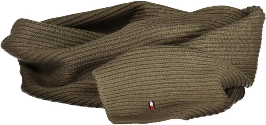 Tommy Hilfiger Sjaal met labelstitching model 'ESSENTIAL FLAG'