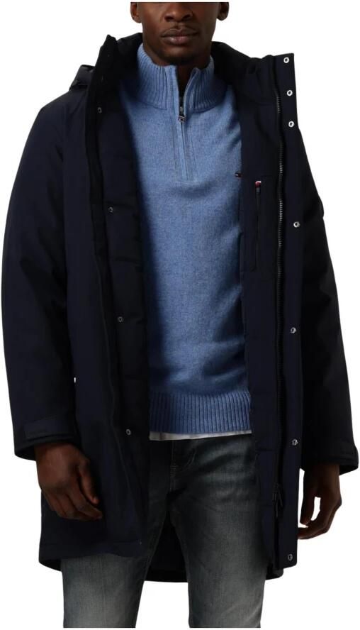 Tommy Hilfiger Tech Gewatteerde Parka voor Heren Blue Heren - Foto 3