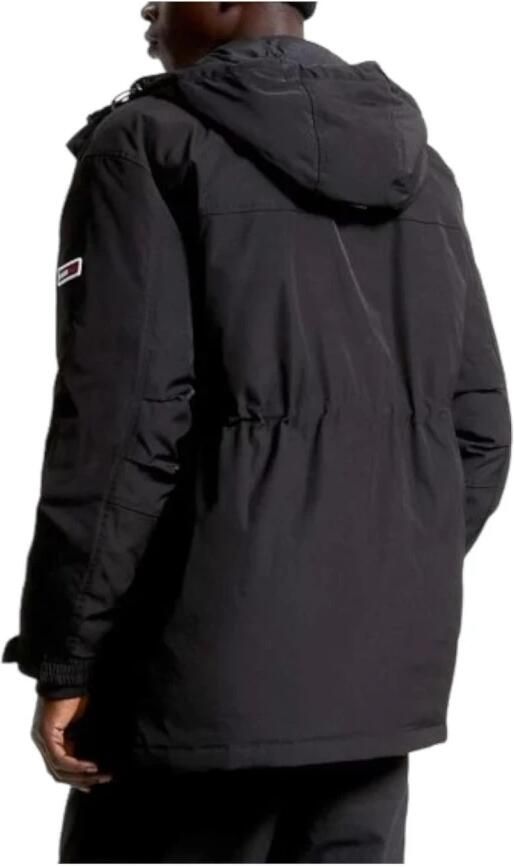 Tommy Jeans Multipocket Hooded Parka Black Heren - Foto 2