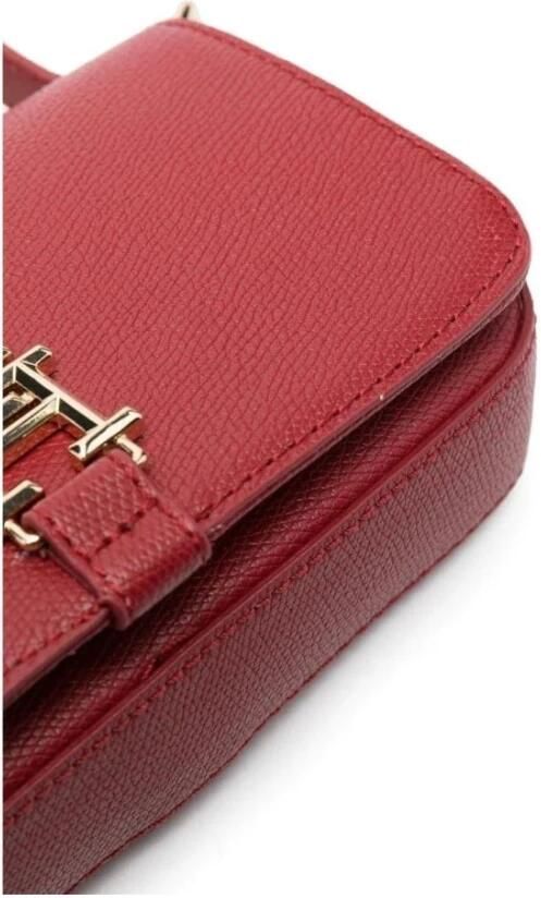 Tommy Hilfiger Schoudertas met labelapplicatie model 'TH PLUSH CROSSOVER' - Foto 2