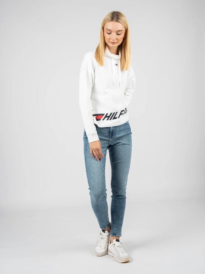 TOMMY JEANS Skinny fit jeans SYLVIA HR SPR SKNY met logobadge & borduursels - Foto 4