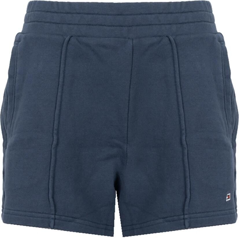 TOMMY JEANS Sweatshort TJW TOMMY ESSENTIAL SHORT met merklabel