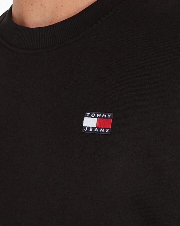TOMMY JEANS Sweatshirt TJW BXY BADGE met drop-shoulder design en logo aan de voorkant