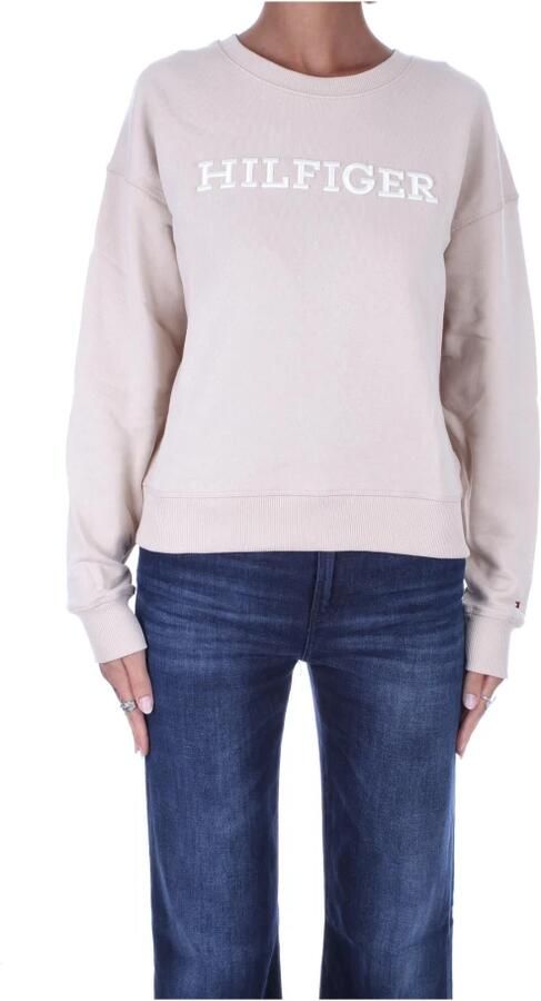 Tommy Hilfiger Sweatshirt van katoen met labeldetail - Foto 4