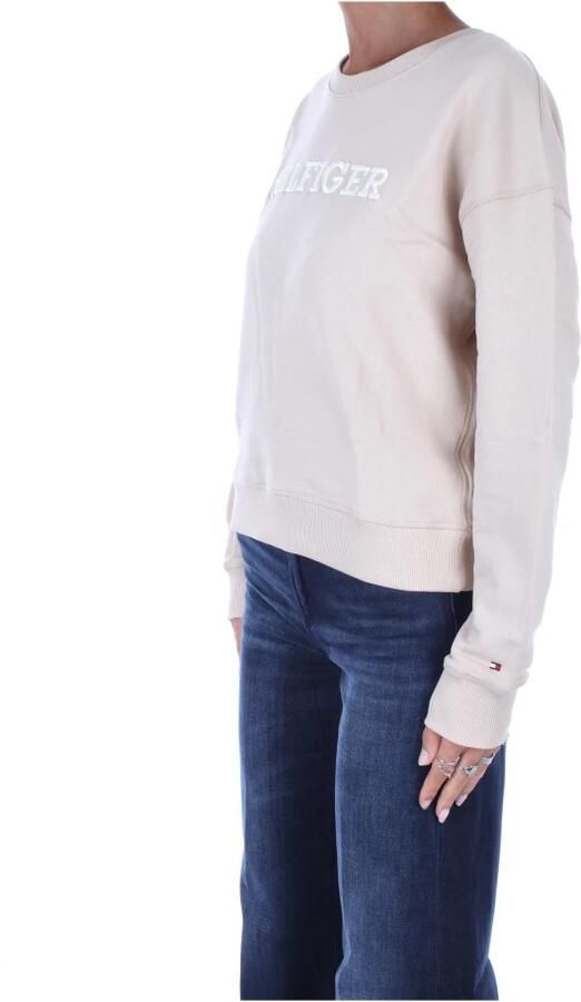 Tommy Hilfiger Sweatshirt van katoen met labeldetail