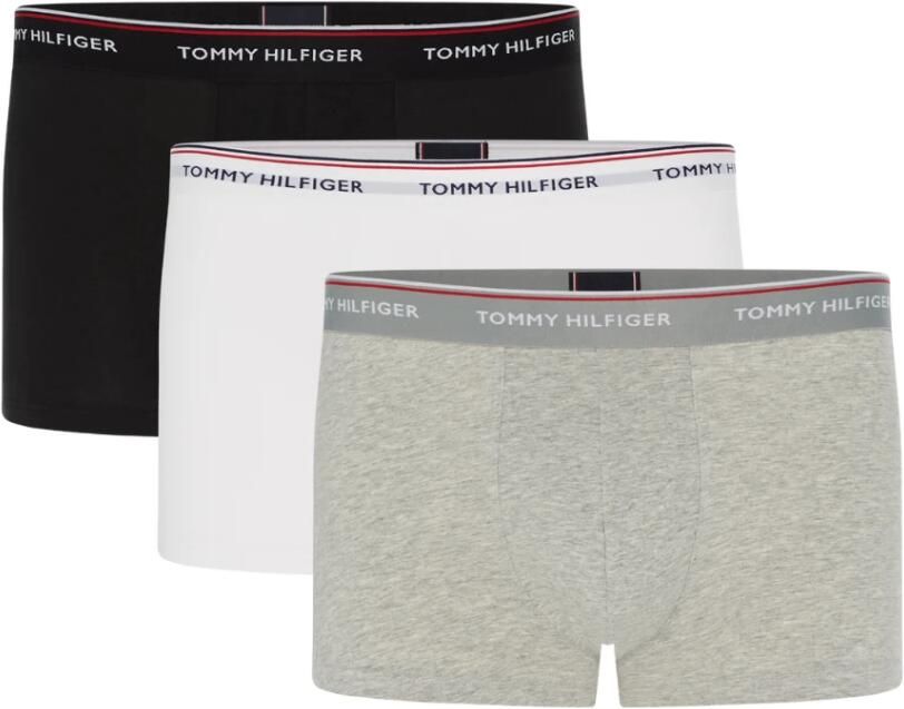 Tommy Hilfiger boxers 3-pack zwart grijs wit - Foto 2