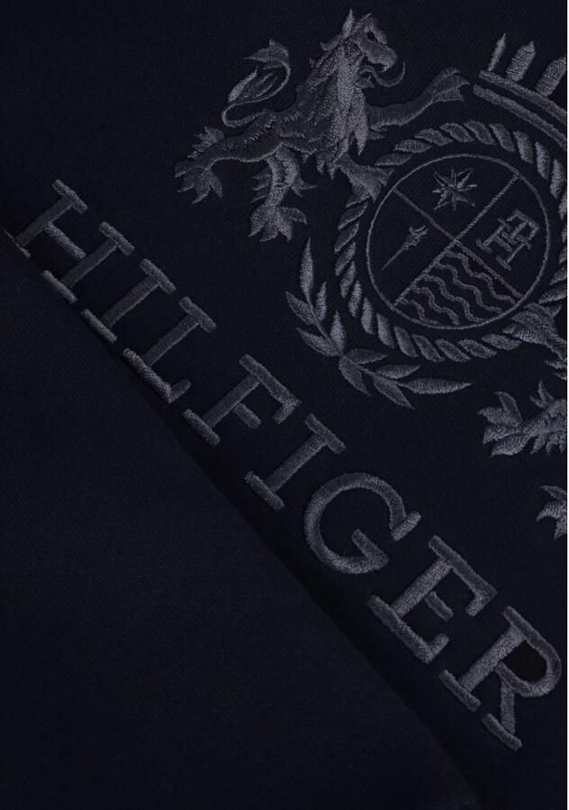 TOMMY HILFIGER Dames Truien & Vesten Mdrn Reg Varsity Crest Hoodie Donkerblauw