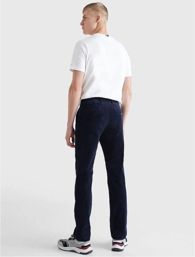 Tommy Hilfiger Corduroy broek met Franse steekzakken model 'DENTON' - Foto 3
