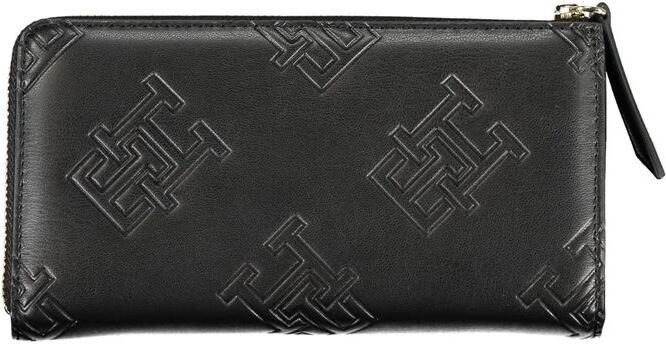 Tommy Hilfiger Elegante Portemonnee met Rits en Contrasterende Accenten Black Dames - Foto 2